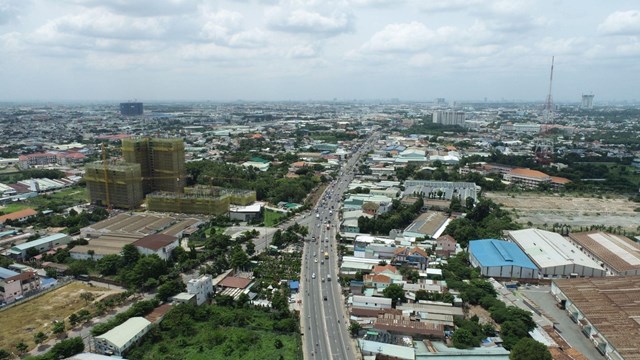 Nhiều dự án BĐS được triển khai, đón đầu xu hướng phát triển đô thị tại Thuận An. (Ảnh: Hung Thinh Land)