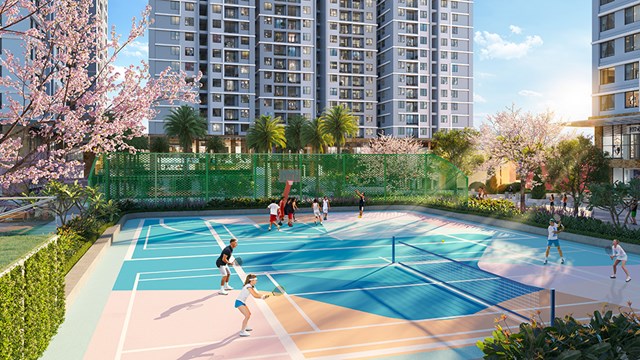 Rất nhiều tiện ích nội khu phục vụ cư dân Hanoi Melody Residences